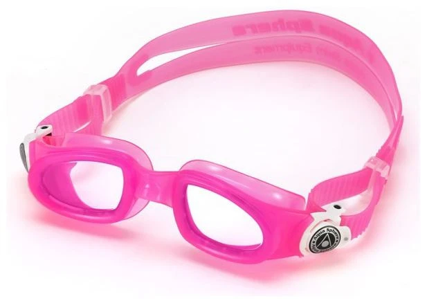 Aqua Sphere Moby Kid Clear Lens Pink-White 1 Aqua Sphere Moby Kid Clear Lens Pink-White