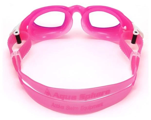 Aqua Sphere Moby Kid Clear Lens Pink-White 3 Aqua Sphere Moby Kid Clear Lens Pink-White – Image 3