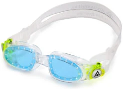 Aqua Sphere Moby Kid -Kayak Soldes Magasin aqua sphere moby kid clear lime lens blue 8 1