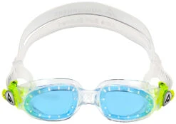 Aqua Sphere Moby Kid -Kayak Soldes Magasin aqua sphere moby kid clear lime lens blue 9 1