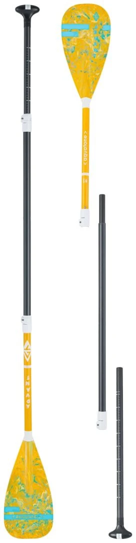 Aquatone Advant Carbone Hybrid Paddle Orange-Black 1 Aquatone Advant Carbone Hybrid Paddle Orange-Black