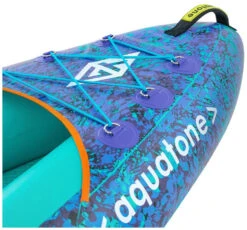 Aquatone Blast 13'6" Recreational Kayak 3-Person Green-Purple -Kayak Soldes Magasin aquatone blast 13 6 recreational kayak 3 person green purple 11