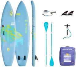 Aquatone Haze 11'4" Compact SUP/Touring Blue
