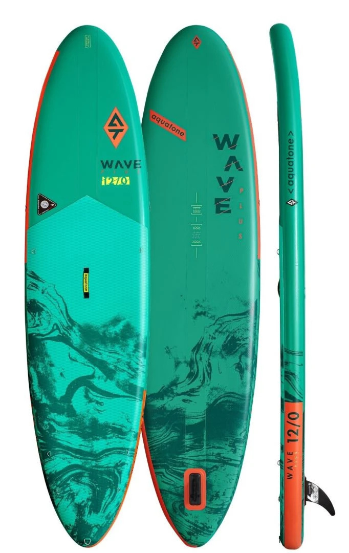Aquatone Wave Plus 12'0" SUP Only Green 3 Aquatone Wave Plus 12'0" SUP Only Green – Image 3