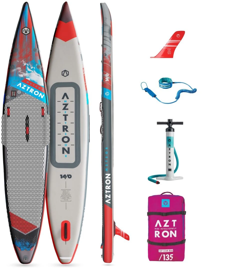 Aztron Meteor Race Pro 14'0" Red-White 1 Aztron Meteor Race Pro 14'0" Red-White