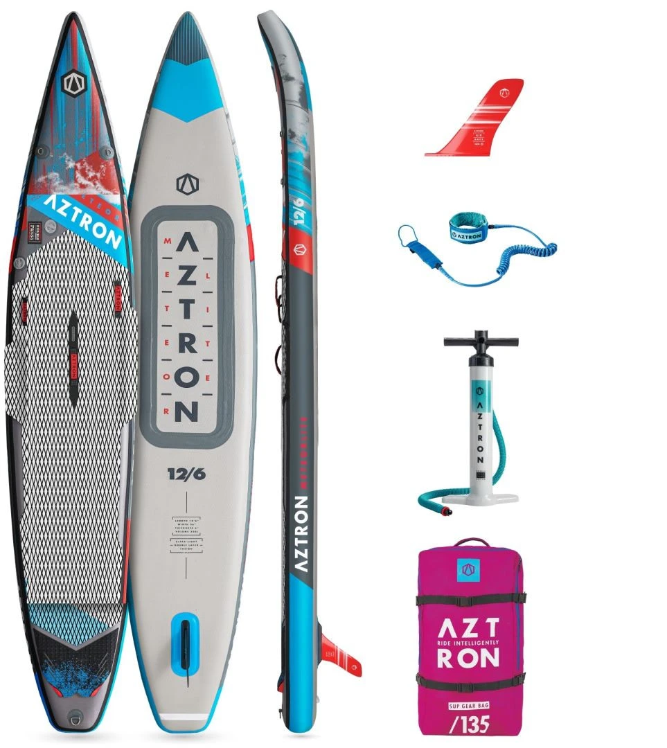 Aztron Meteorlite Race Pro 12'6" Blue-White 1 Aztron Meteorlite Race Pro 12'6" Blue-White