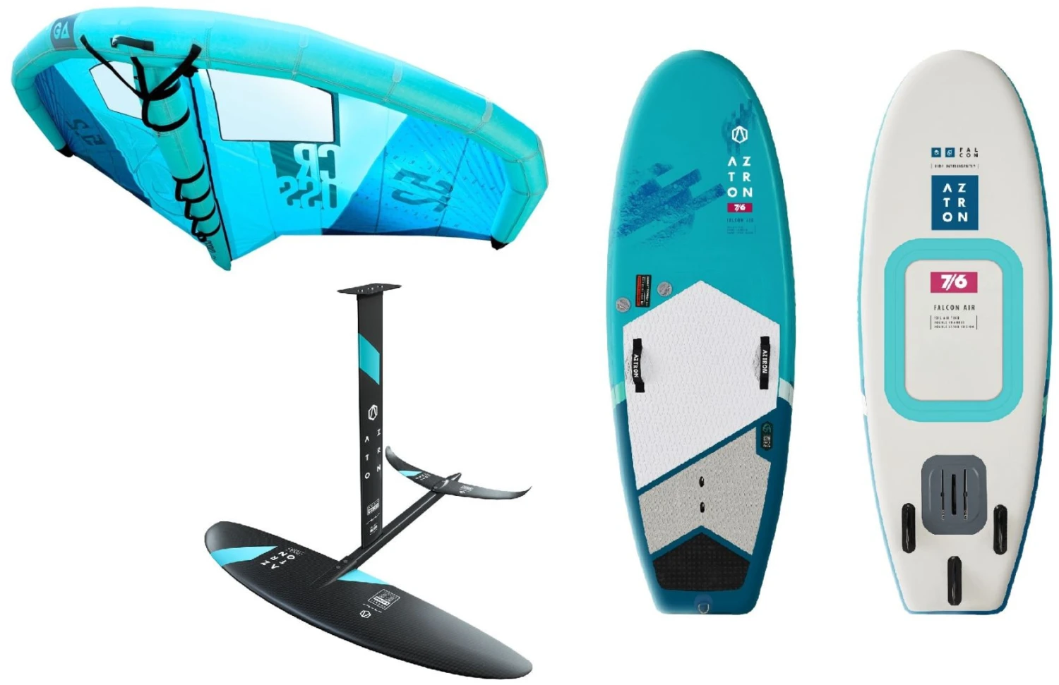 Aztron Wing Foil Package Deal - Board 7'6+Foil Rocket 1800+Wing 5,2 2 Aztron Wing Foil Package Deal - Board 7'6+Foil Rocket 1800+Wing 5,2 – Image 2