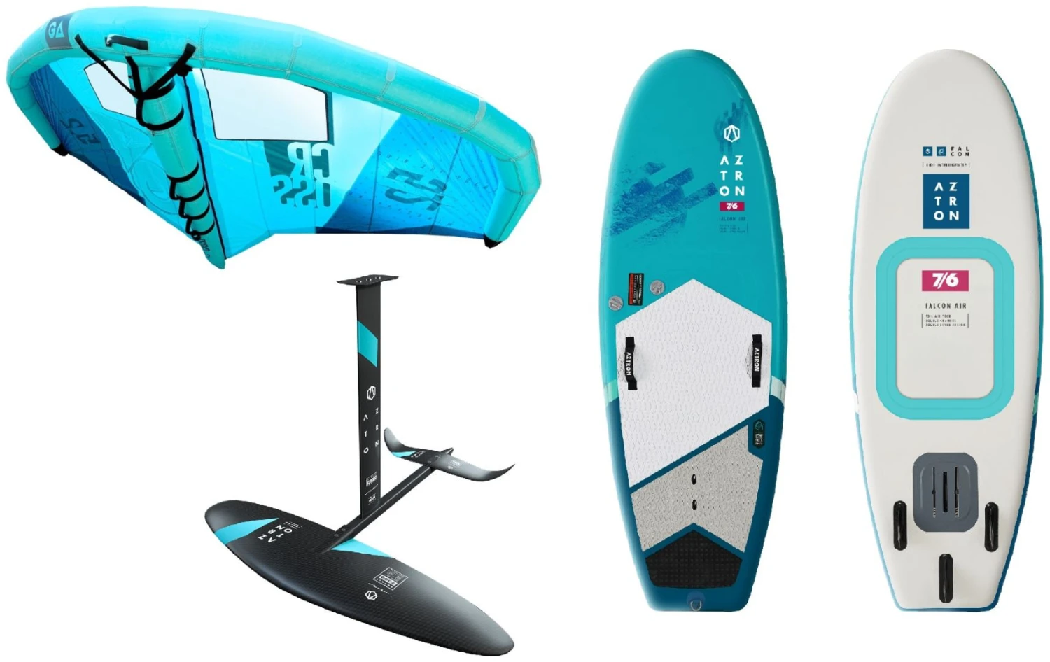 Aztron Wing Foil Package Deal - Board+Foil Rocket+Wing 6,2 1 Aztron Wing Foil Package Deal - Board+Foil Rocket+Wing 6,2