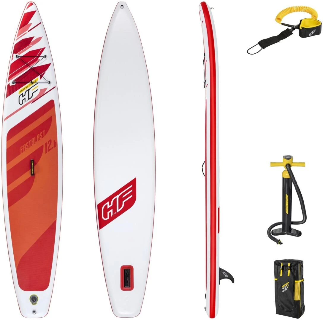 Bestway Hydro-Force Fastblast 12'6 Tech SUP Only Red 4 Bestway Hydro-Force Fastblast 12'6 Tech SUP Only Red – Image 4