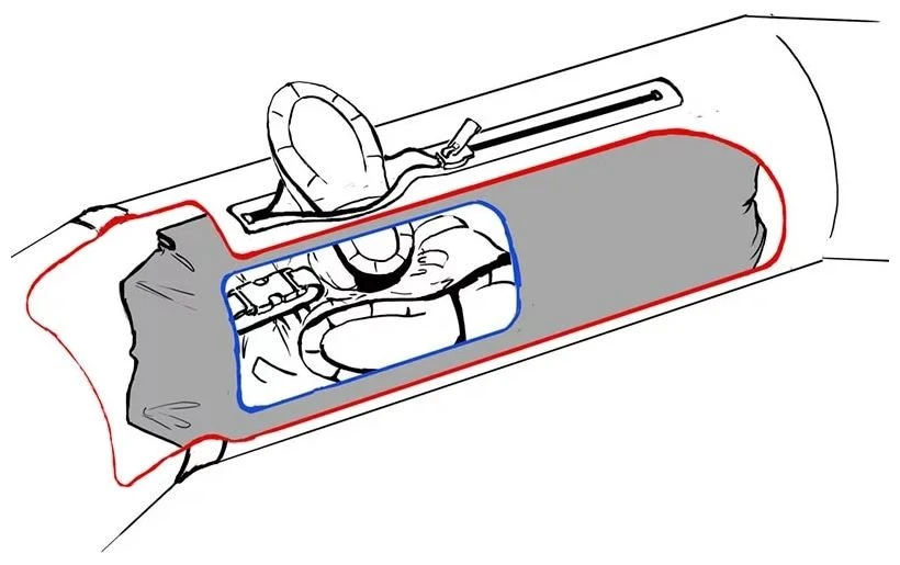 Nortik TrekRaft Expedition Sans Afdekzeil Packraft Yellow-Black 6 Nortik TrekRaft Expedition Sans Afdekzeil Packraft Yellow-Black – Image 6