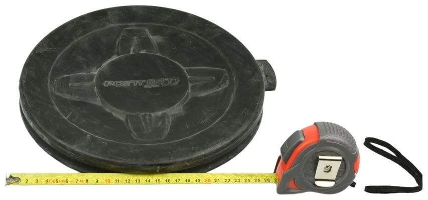 Point 65 Hatch, Caoutchouc Round 24 Cm 1 Point 65 Hatch, Caoutchouc Round 24 Cm