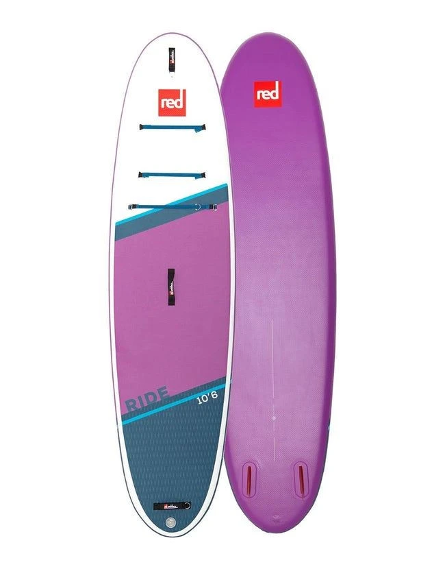 Red Paddle Co. Red Paddle Co 10'6 Ride MSL Inflatable SUP + Cruiser Tough Paddle White-Purple-Dark Blue 3 Red Paddle Co. Red Paddle Co 10'6 Ride MSL Inflatable SUP + Cruiser Tough Paddle White-Purple-Dark Blue – Image 3