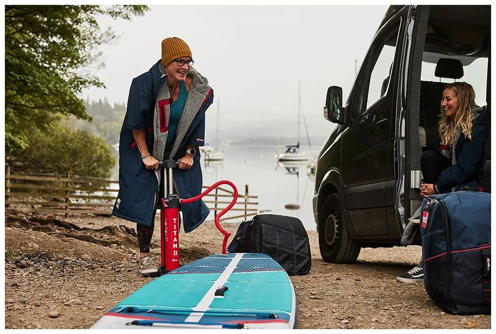 Red Paddle Co. Red Paddle Co 11'0 Compact MSL Inflatable SUP White-Teal-Dark Blue 9 Red Paddle Co. Red Paddle Co 11'0 Compact MSL Inflatable SUP White-Teal-Dark Blue – Image 9