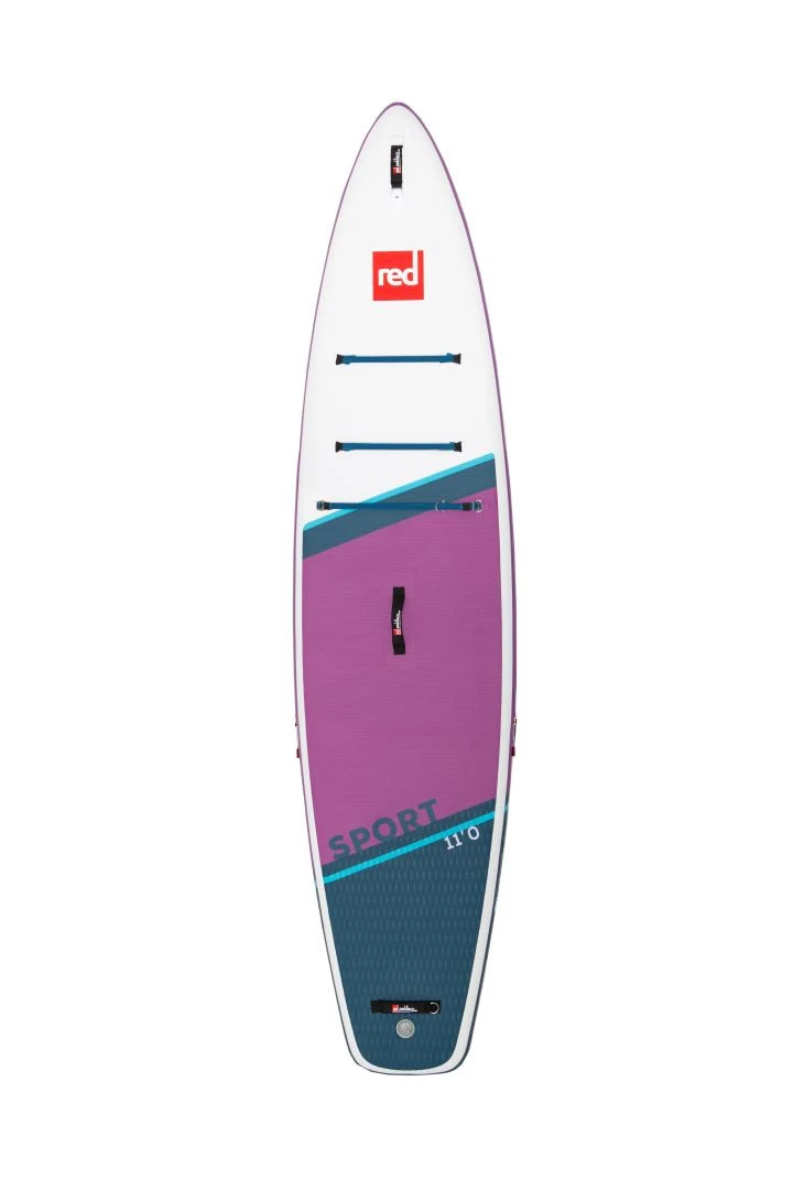Red Paddle Co. Red Paddle Co 11'0 Sport MSL Inflatable SUP + Hybrid Tough Paddle White-Purple-Dark Blue 5 Red Paddle Co. Red Paddle Co 11'0 Sport MSL Inflatable SUP + Hybrid Tough Paddle White-Purple-Dark Blue – Image 5