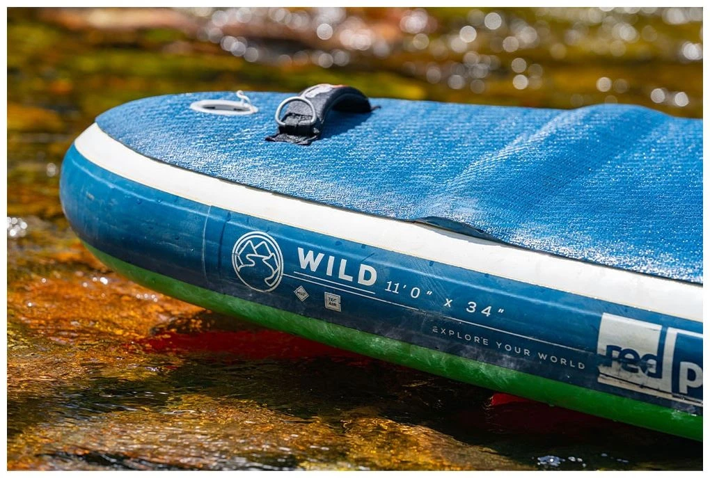 Red Paddle Co. Red Paddle Co 11'0 Wild MSL Inflatable SUP White-Teal-Dark Blue 7 Red Paddle Co. Red Paddle Co 11'0 Wild MSL Inflatable SUP White-Teal-Dark Blue – Image 7