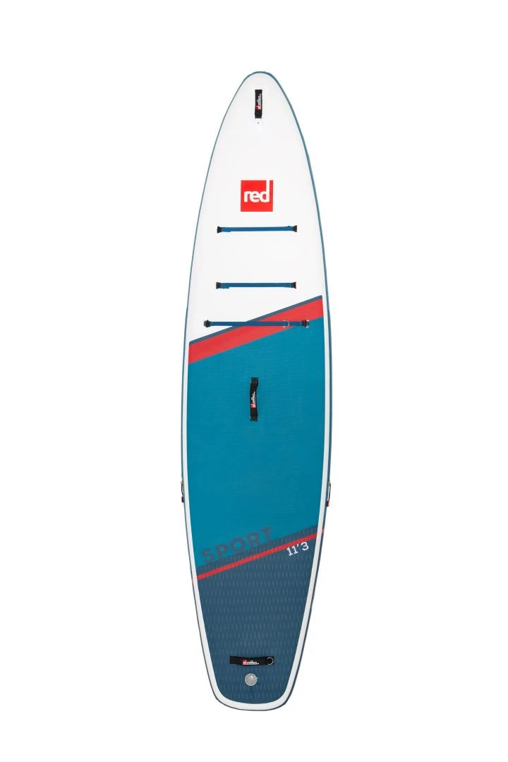 Red Paddle Co. Red Paddle Co 11'3 Sport MSL Inflatable SUP + Hybrid Tough Paddle White-Blue-Dark Blue 3 Red Paddle Co. Red Paddle Co 11'3 Sport MSL Inflatable SUP + Hybrid Tough Paddle White-Blue-Dark Blue – Image 3
