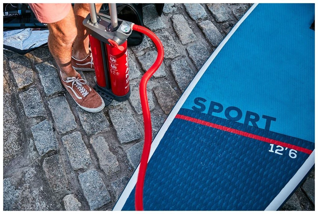 Red Paddle Co. Red Paddle Co 12’8 Sport MSL Inflatable SUP + Hybrid Tough Paddle White-Blue-Dark Blue 9 Red Paddle Co. Red Paddle Co 12’8 Sport MSL Inflatable SUP + Hybrid Tough Paddle White-Blue-Dark Blue – Image 9