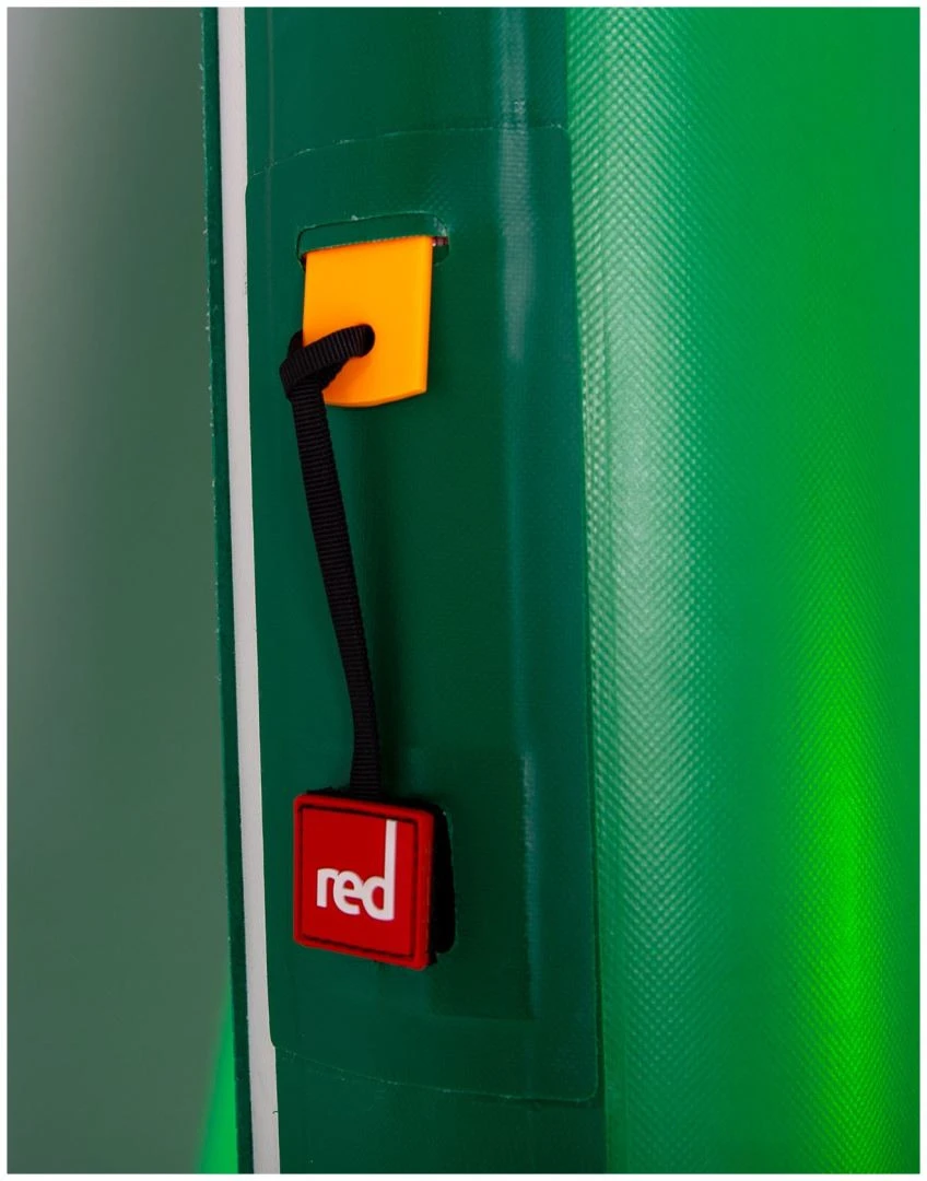Red Paddle Co. Red Paddle Co 12’8 Voyager MSL Inflatable SUP + Hybrid Tough Paddle White-Green-Dark Blue 8 Red Paddle Co. Red Paddle Co 12’8 Voyager MSL Inflatable SUP + Hybrid Tough Paddle White-Green-Dark Blue – Image 8