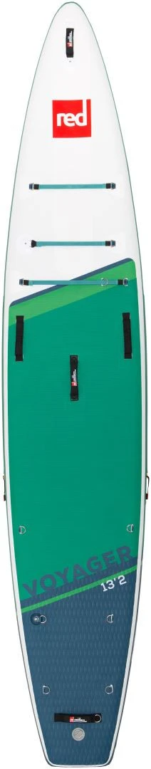 Red Paddle Co. Red Paddle Co 13'2 Voyager Plus MSL Inflatable SUP + Hybrid Tough Paddle White-Green-Dark Blue 3 Red Paddle Co. Red Paddle Co 13'2 Voyager Plus MSL Inflatable SUP + Hybrid Tough Paddle White-Green-Dark Blue – Image 3