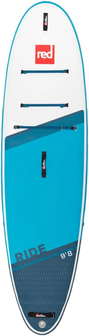 Red Paddle Co. Red Paddle Co 9'8 Ride MSL Inflatable SUP White-Blue-Dark Blue 4 Red Paddle Co. Red Paddle Co 9'8 Ride MSL Inflatable SUP White-Blue-Dark Blue – Image 4