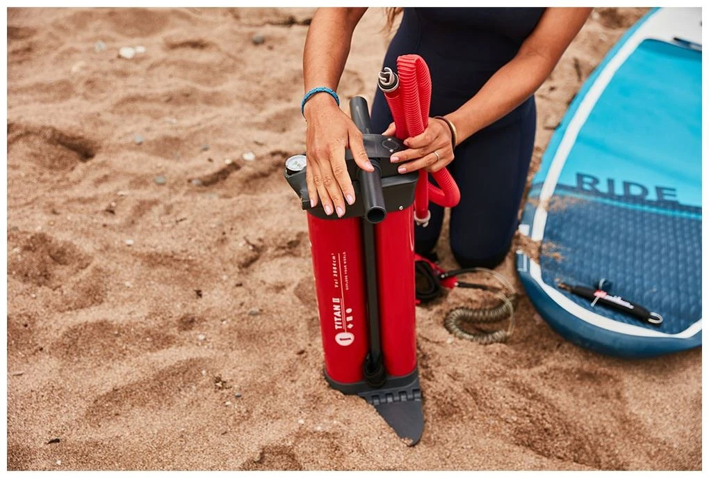 Red Paddle Co. Red Paddle Co 9'8 Ride MSL Inflatable SUP White-Blue-Dark Blue 8 Red Paddle Co. Red Paddle Co 9'8 Ride MSL Inflatable SUP White-Blue-Dark Blue – Image 8