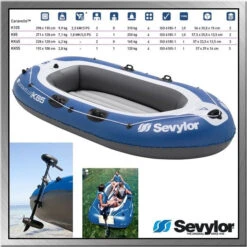 Sevylor K105 Caravelle 5 Sevylor K105 Caravelle -Kayak Soldes Magasin sevylor k105 caravelle 1